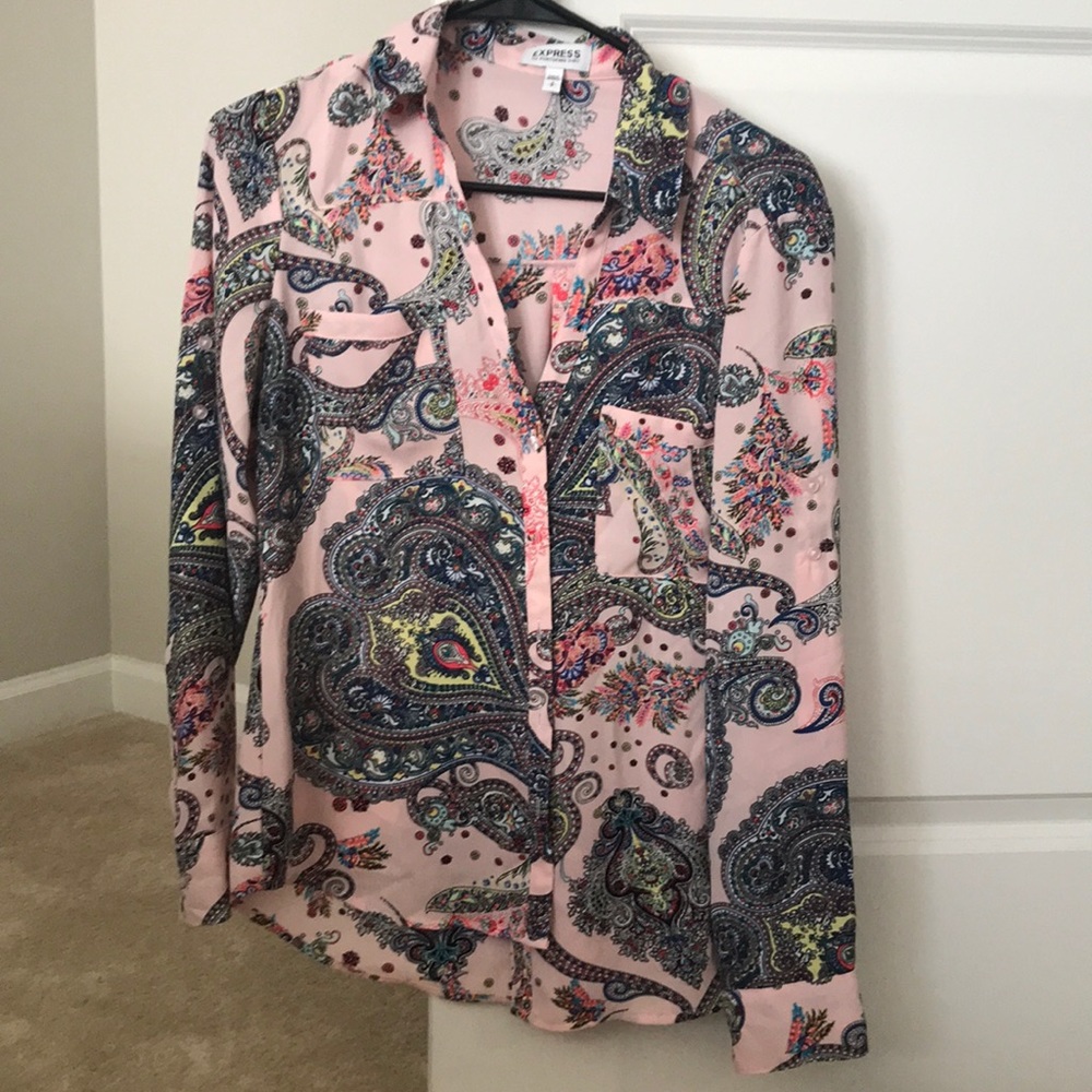 Paisley Portifino Express Button Down, S